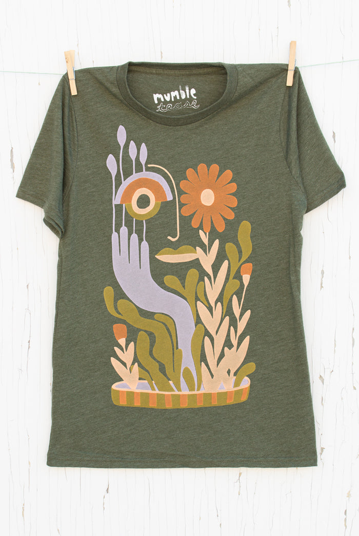 Plant Lady - Kale Green Men's T-shirt