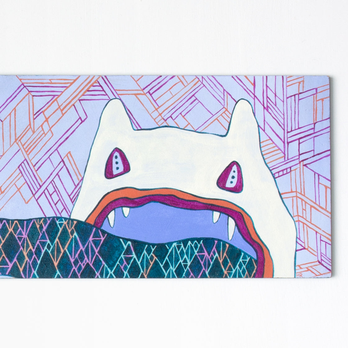 I Stick Out My Tongue at You! - Original Painting