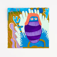 I am a Caterpillar, Yes I am - Original Painting