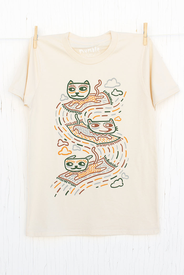 Carpets Cats - Natural Men's T-shirt
