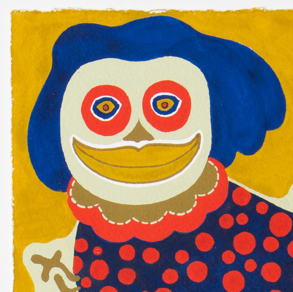 My smile is really big and not creepy at all - Original Painting