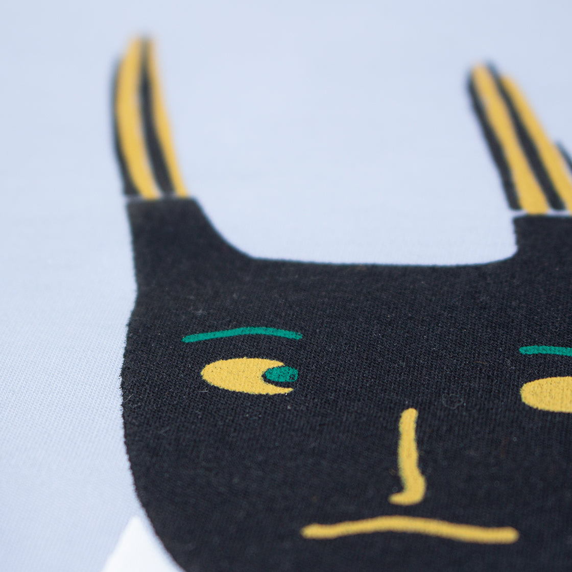 Too Close? - Silk-Screened Art Print on Fabric