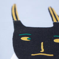 Too Close? - Silk-Screened Art Print on Fabric