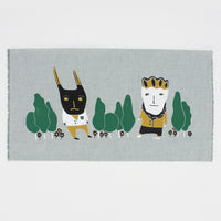 Too Close? - Silk-Screened Art Print on Fabric