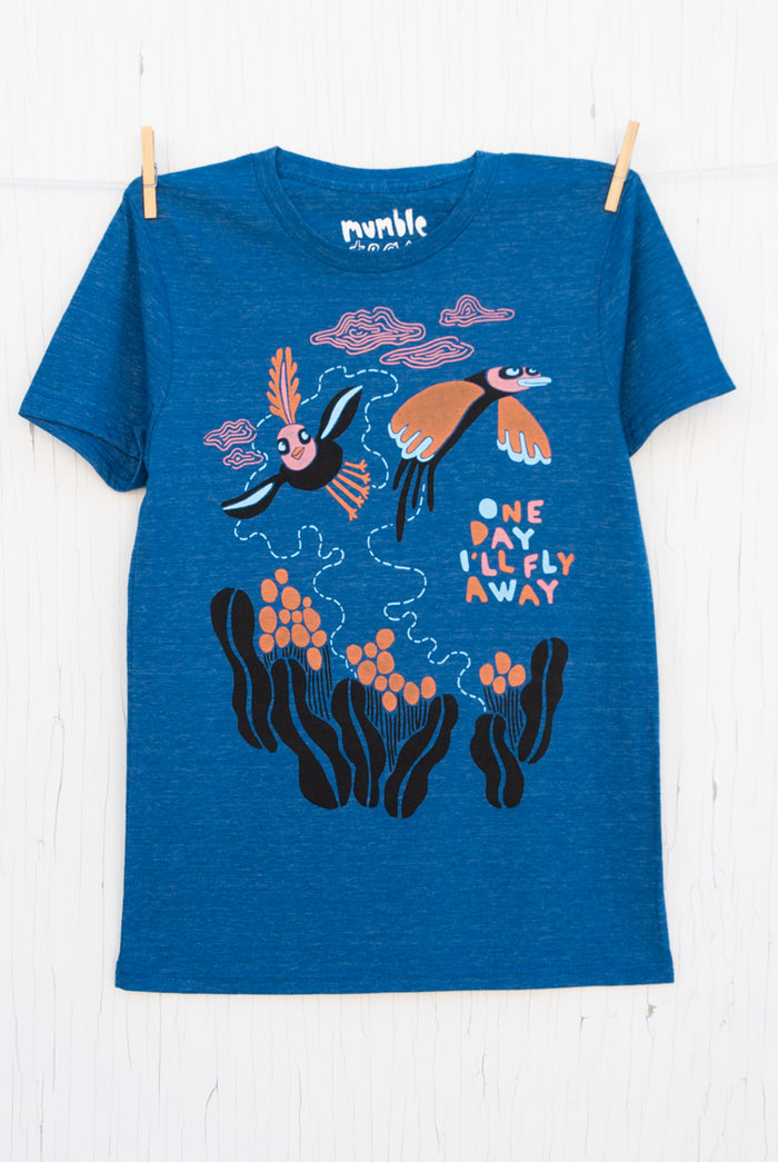 Fly Away - Royal Blue Men's T-shirt
