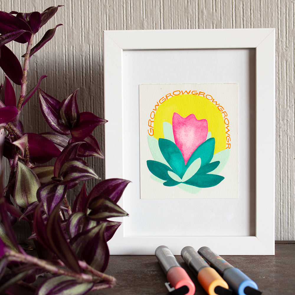 Grow Grow Grow - Original Painting