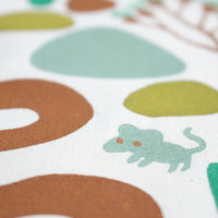 Le Hiss - Silk-Screened Art Print on Fabric