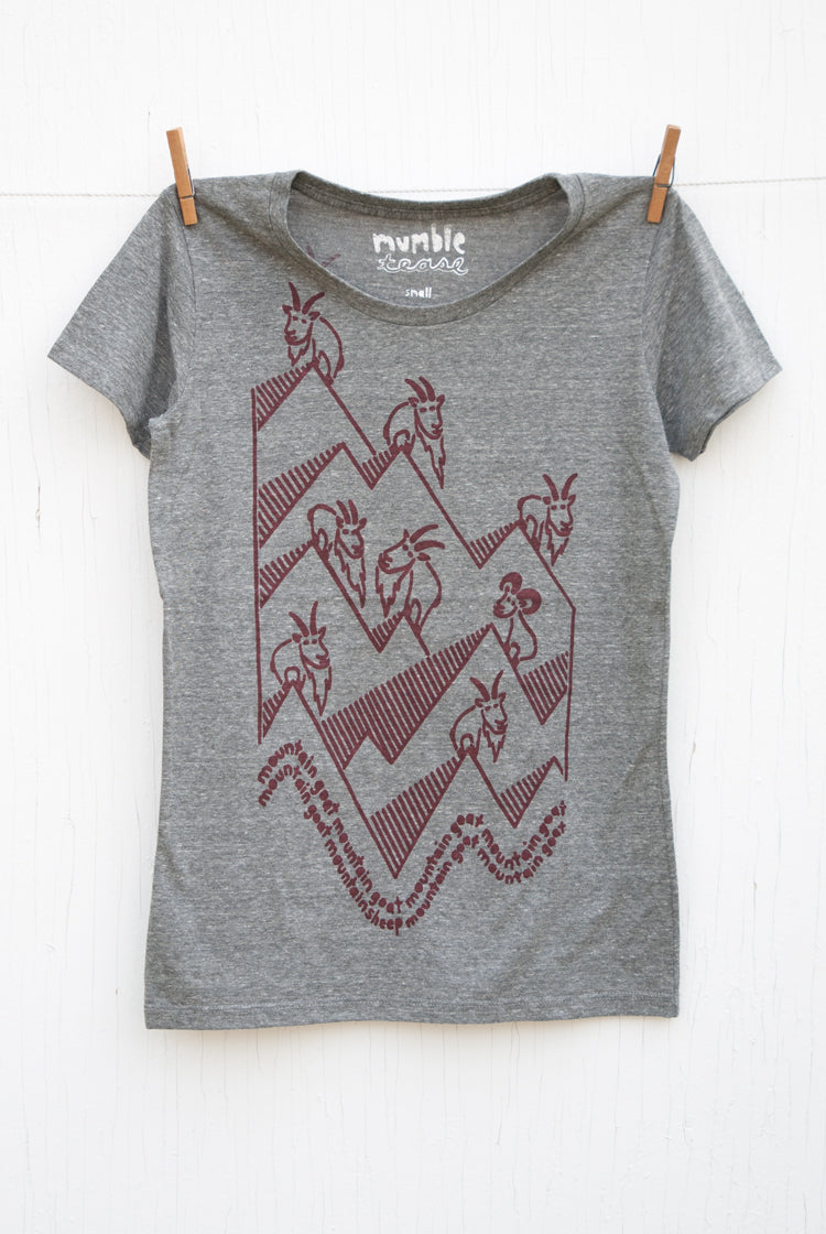 Mountain Goat Mountain Goat - Vintage Grey Women's T-shirt