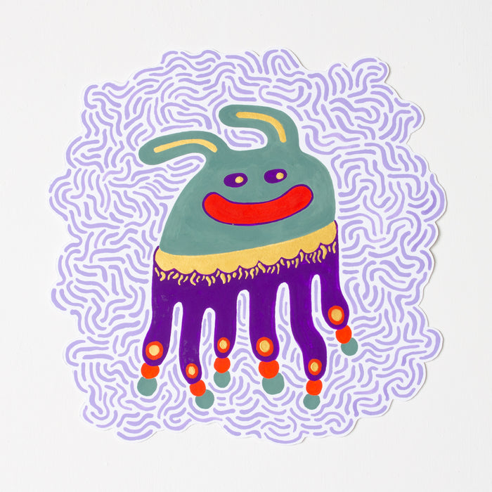 Where Might a Bunnopus Live? - Original Painting