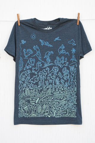 Sea to Sky Ombré - Indigo Men's T-shirt