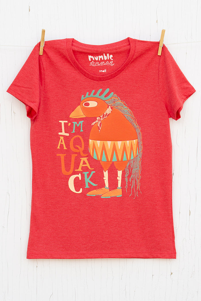 I'm a Quack - Tomato Red Women's T-shirt