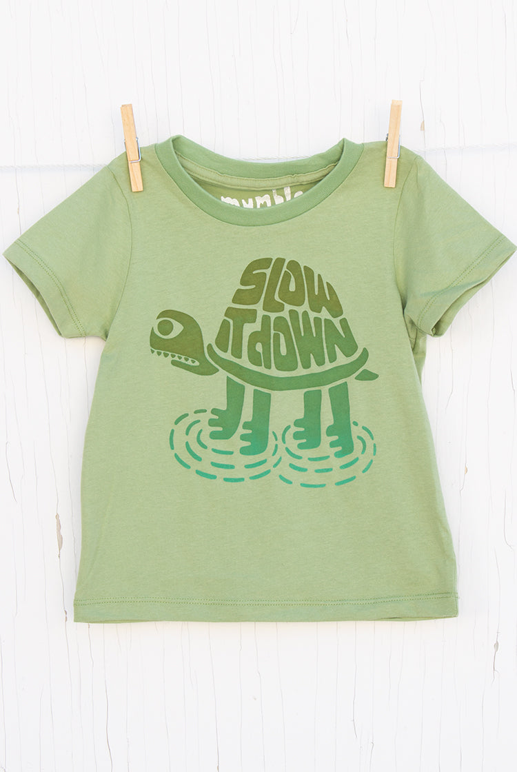 Slow It Down - Avocado Kid's T-shirt