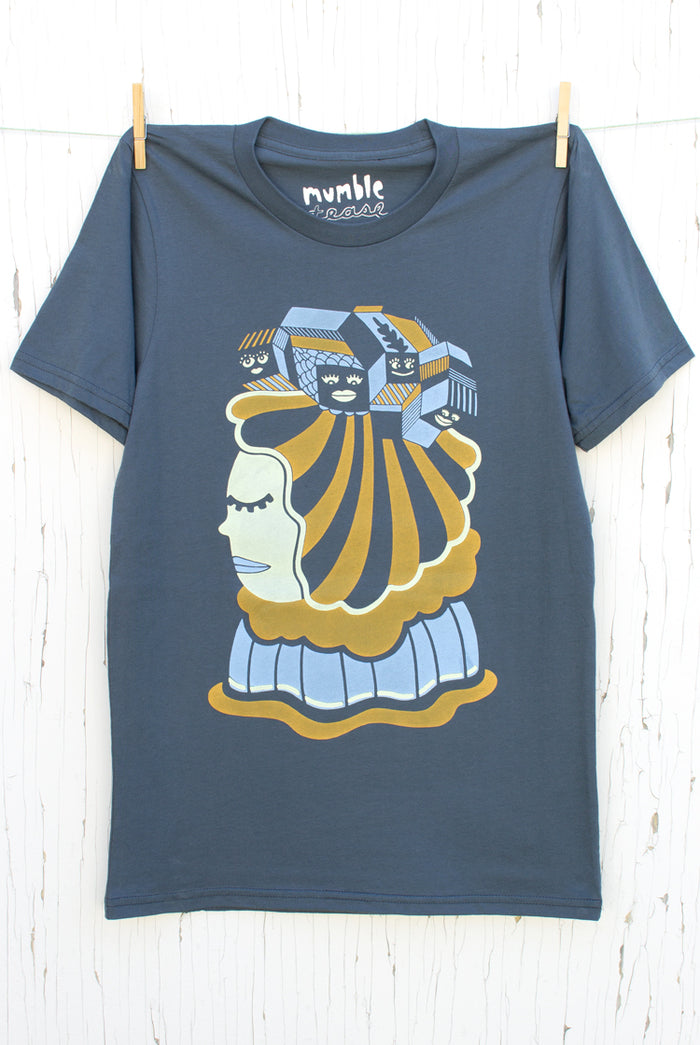 Market Mind - Pacific Blue Men's T-shirt