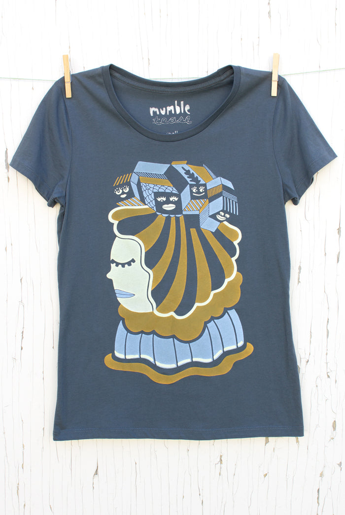 On My Mind - Pacific Blue Women's T-shirt