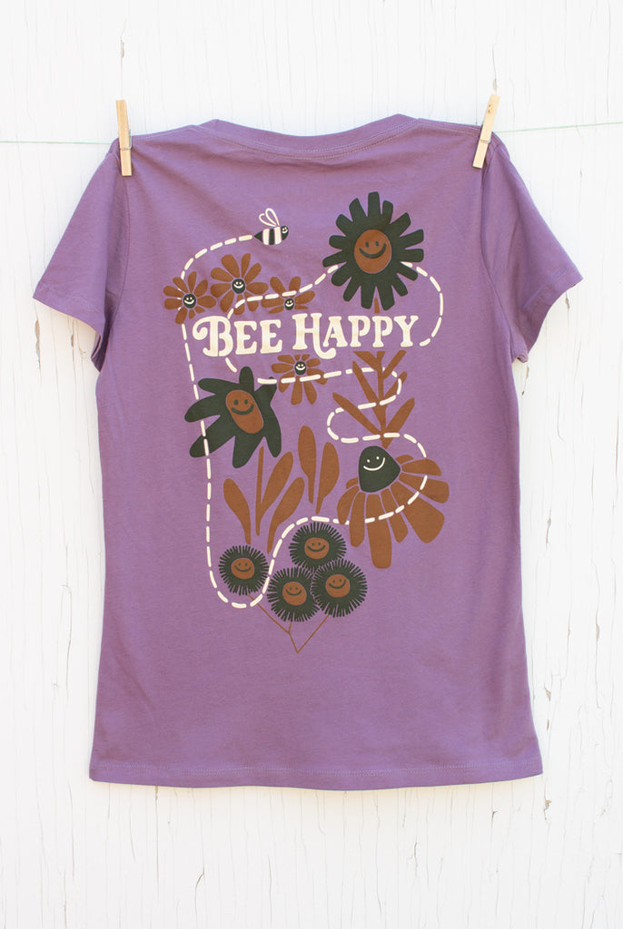 Bee Happy - Lilac Women
