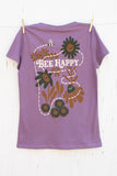Bee Happy - Lilac Women's T-shirt