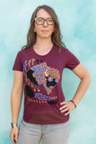 Bison - Cranberry Women's T-shirt
