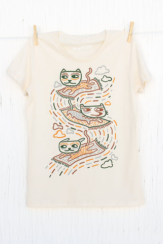 Carpet Cats - Natural Women's T-shirt