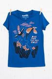 Fly Away - Royal Blue Women's T-shirt