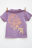 Feeling Foxy - Lilac Kid's T-shirt