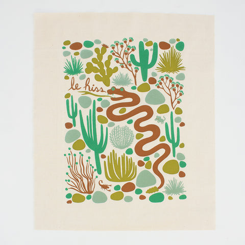 Le Hiss - Silk-Screened Art Print on Fabric