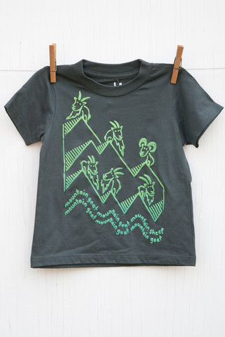 Mountain Goat Mountain Goat - Asphalt Kid's T-shirt