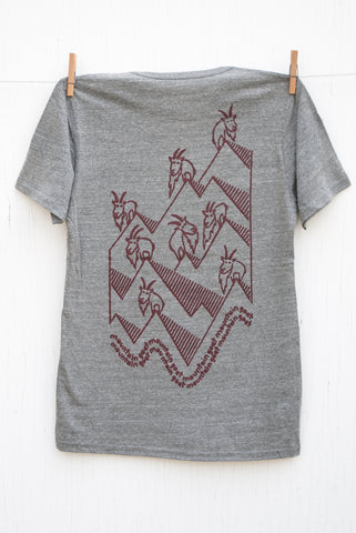 Mountain Goat Mountain Goat - Grey Men's T-shirt