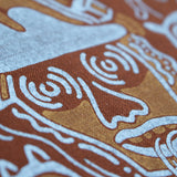 Say Something - Silk-Screened Art Print on Fabric