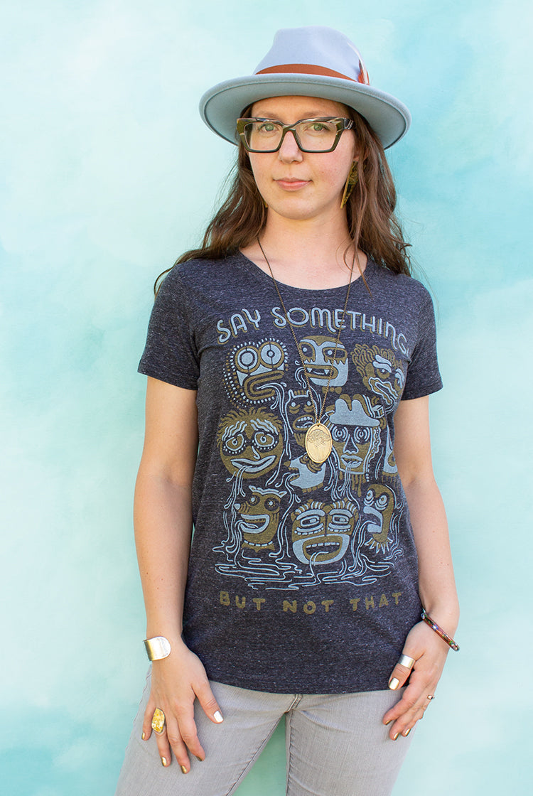 Say Something - Onyx Women's T-shirt