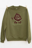 Slow it Down - Moss Green Unisex Pullover